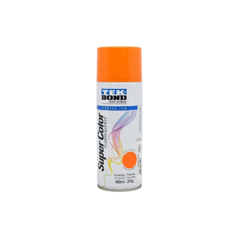 PINTURA EN SPRAY FLUORESCENTE NARANJA TEKBOND 400ML