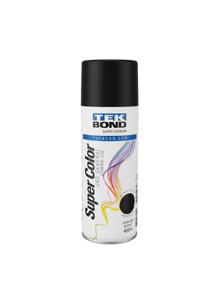 PINTURA EN SPRAY NEGRO BRILLANTE TEKBOND 400ML