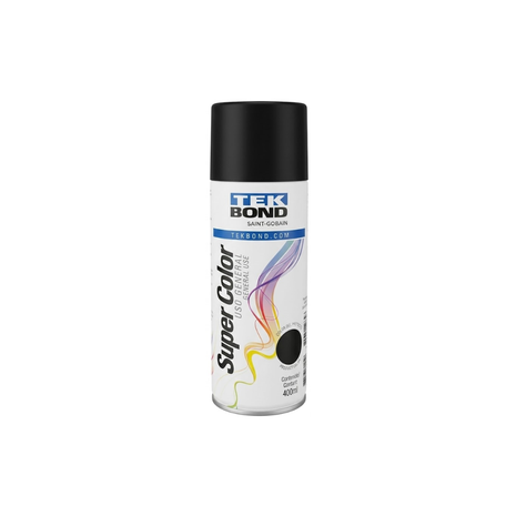 PINTURA EN SPRAY NEGRO BRILLANTE TEKBOND 400ML