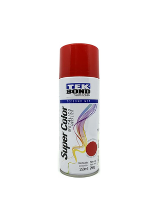 PINTURA EN SPRAY ROJO METALICO TEKBOND 400ML