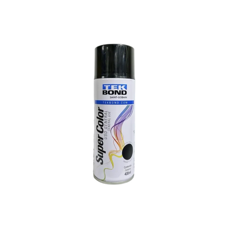 PINTURA EN SPRAY NEGRO MATE TEKBOND 400ML