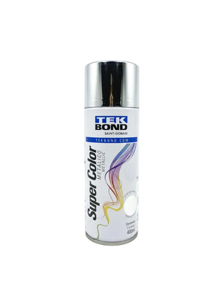 PINTURA EN SPRAY CROMADO METALICO TEKBOND 400ML