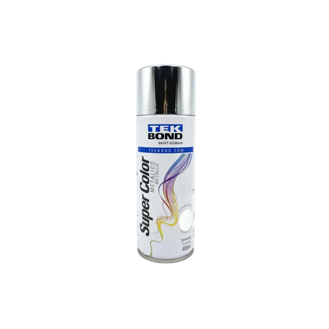 PINTURA EN SPRAY CROMADO METALICO TEKBOND 400ML