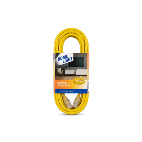 EXTENSION ELECTRICA DE 7.5M CON INDICADOR