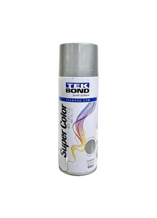 PINTURA EN SPRAY PLATA METALICO TEKBOND 400ML