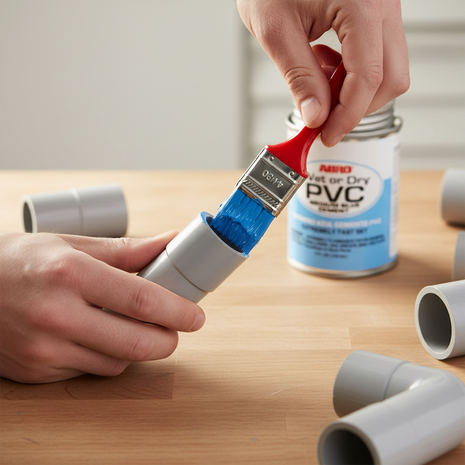 ABRO PVC Cement manos estéticas