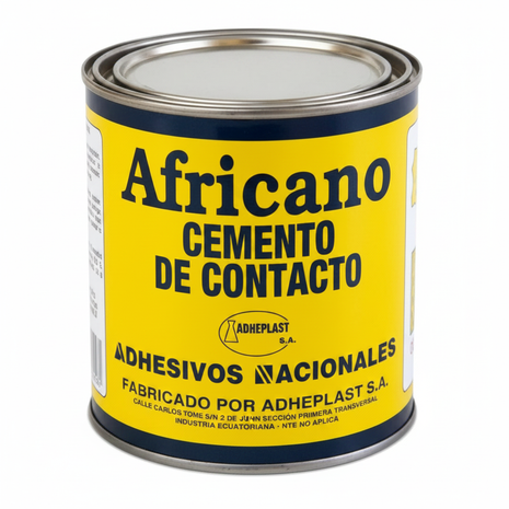 Africano Cemento de Contacto Adheplast 250ml – adhesivo de contacto fuerte para madera, cuero y goma – Envíos express

