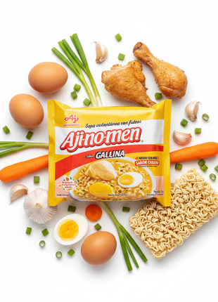 Ajinomen Gallina - Con ingredientes