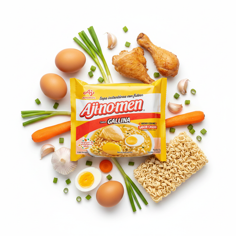 Ajinomen Gallina - Con ingredientes