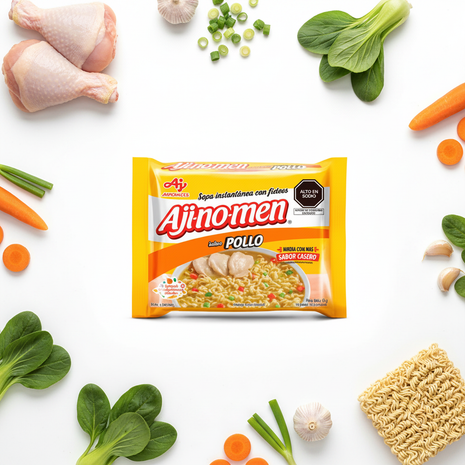 Ajinomen Pollo - Con ingredientes