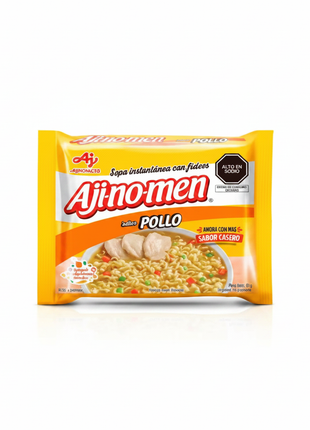 Ajinomen Pollo - Fondo Blanco