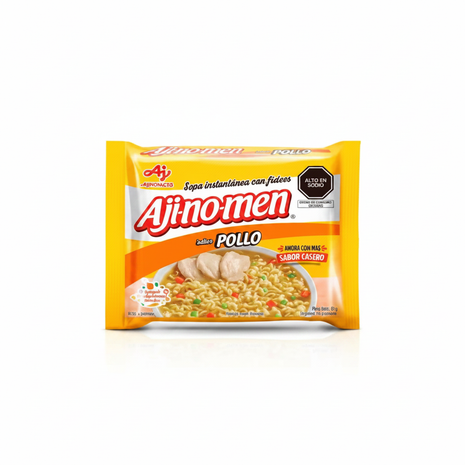 Ajinomen Pollo - Fondo Blanco