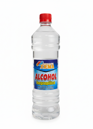 Alcohol Isopropílico XIEMA 1L - Fondo Blanco Cuadrado