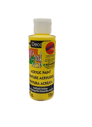 AMARILLO PASTEL - PINTURA ACRILICA 118ml