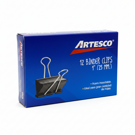 BLINDER CLIPS 1” ARTESCO