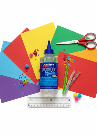Artesco Silicona Líquida - Flat Lay