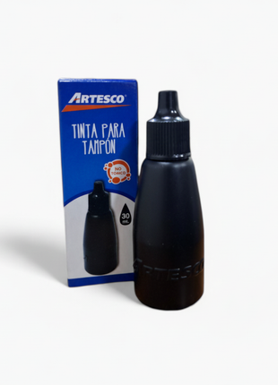 Artesco Tinta para Tampón - Fondo Blanco 1:1
