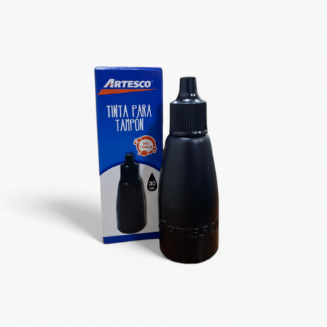 Artesco Tinta para Tampón - Fondo Blanco 1:1