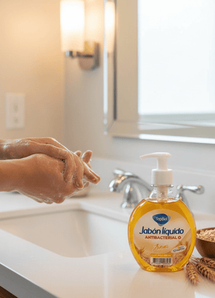 JABON LÍQUIDO ANTIBACTERIAL AVENA 1 LITRO