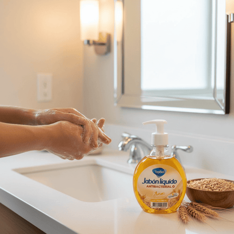 JABON LÍQUIDO ANTIBACTERIAL AVENA 1 LITRO