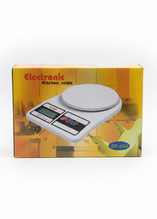 Balanza Electronic Kitchen Scale SF-400 fondo blanco