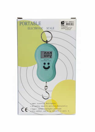 Balanza Portable Electronic Scale KB3003 fondo blanco