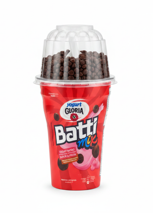 Batti Mix Yogurt Gloria - Fondo Blanco
