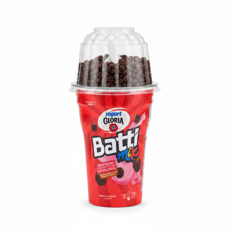 Batti Mix Yogurt Gloria - Fondo Blanco