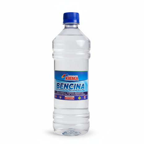 Bencina XIEMA 1L - Fondo Blanco Cuadrado