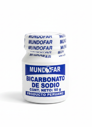 Bicarbonato Mundofar fondo blanco