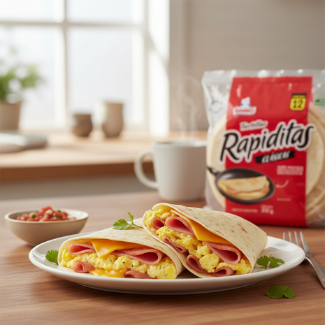 Bimbo Tortillas Rapiditas Clásicas - Situación de uso