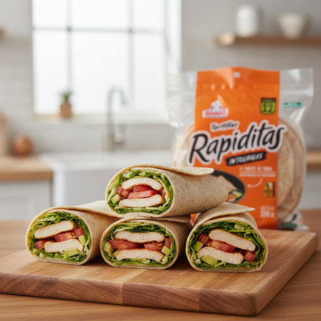 Bimbo Tortillas Rapiditas Integrales - Situación de uso