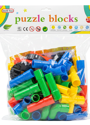 Bloques de construcción en su empaque