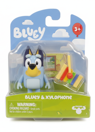 Bluey & Xylophone – Fondo Blanco