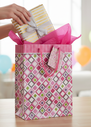 Bolsa regalo rosa lifestyle regalo