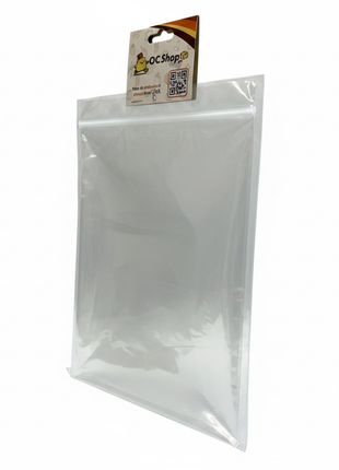 Bolsa zip-lock ángulo lateral