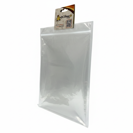 Bolsa zip-lock ángulo lateral