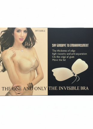 Bra invisible caja frente
