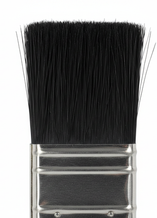 Macro cerdas nylon negro brocha 1/2" virola metálica – calidad premium para retoques de precisión

