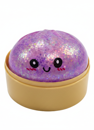 Bun Fidget - Macro detalle glitter
