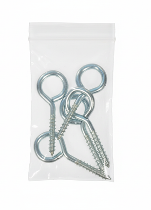 Cáncamos Eye Screws x4 fondo blanco