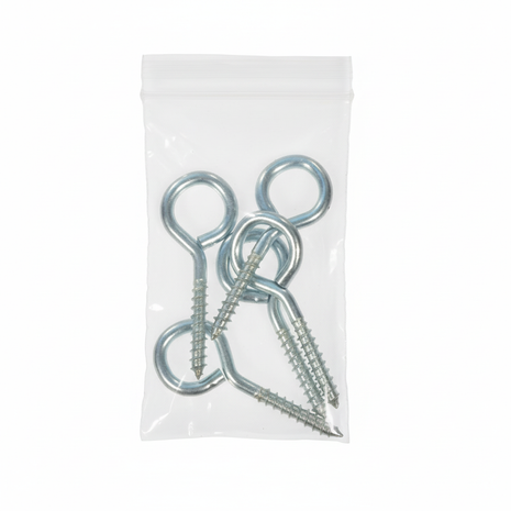 Cáncamos Eye Screws x4 fondo blanco