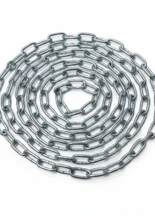 Cadena galvanizada delgada – eslabones livianos de acero para bicicletas, rejas y cierres ligeros – Envíos express

