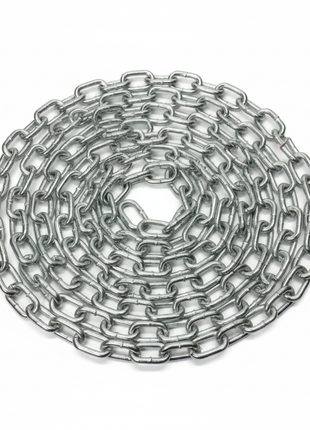 Cadena de seguridad galvanizada – eslabones soldados de acero resistente para portones, bicicletas y rejas – Envíos express

