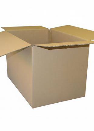 Caja de cartón sin logos