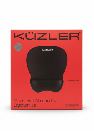 Caja KÜZLER Mousepad Ergonómico - fondo blanco