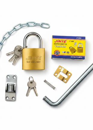 Candado Jinye Extra Fuerte 50mm con llaves y caja – solución de seguridad pesada para comercio e industria – Envíos express


