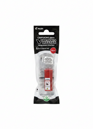 TINTA RECARGABLE CARTUCHO PILOT PIZARRA WBS-VBM ROJO