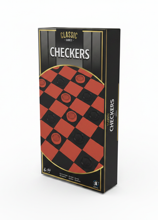 Checkers 3D - fondo blanco