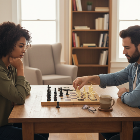 Chess set lifestyle